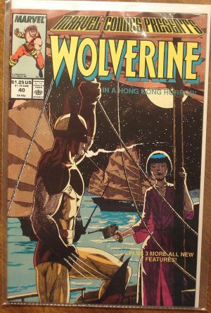 Marvel Comics Presents #40 comic book, Wolverine