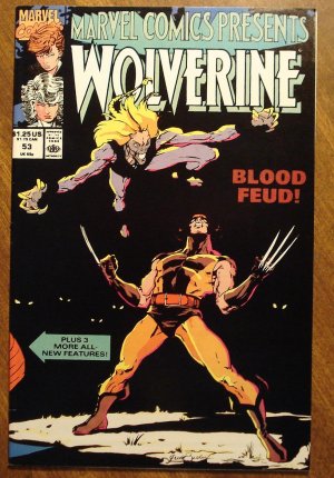 Marvel Comics Presents #53 comic book, Wolverine