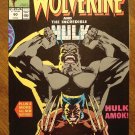 Marvel Comics Presents #60 comic book, Wolverine, Hulk