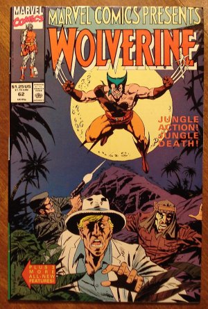 Marvel Comics Presents #62 comic book, Wolverine vs. Hulk