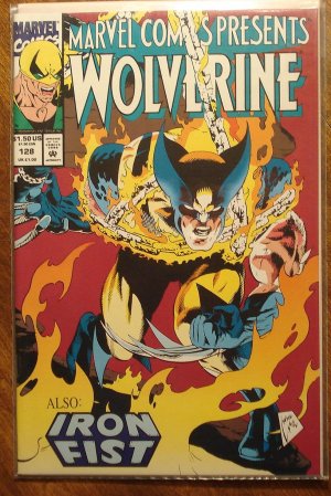 Marvel Comics Presents #128 comic book, Wolverine, Ghost Rider
