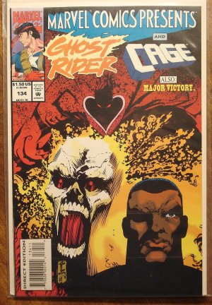Marvel Comics Presents #134 comic book, Wolverine, Ghost Rider