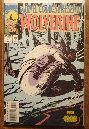 Marvel Comics Presents #137 comic book, Wolverine, Ghost Rider