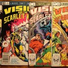 The Vision & The Scarlet Witch 4 issue mini series #'s 1, 2, 3, 4 comic book - Marvel Comics