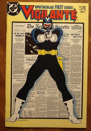 Vigilante #1 comic book - DC Comics version of The Punisher