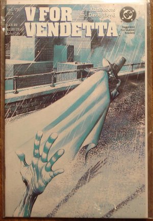 V For Vendetta #7 comic book - DCComics, Alan Moore