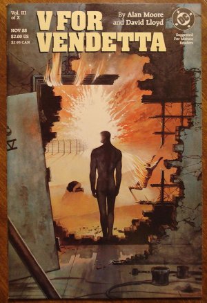 V For Vendetta #3 comic book - DCComics, Alan Moore