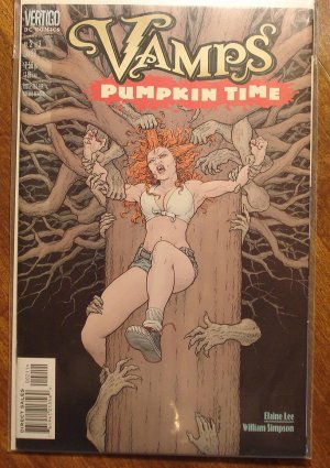 Vamps: Pumpkin Time #2 comic book - DC (Vertigo) Comics, female vampires on the prowl!