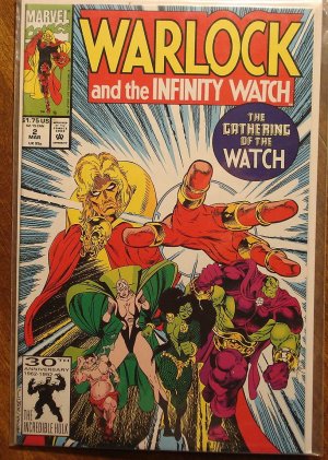 Warlock & The Infinity Watch #2 comic book - Marvel comics