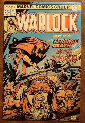 Warlock #11 (B) (1976) comic book - Marvel comics - beautiful condition