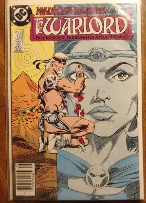 Warlord #129 (original series) comic book - DC Comics