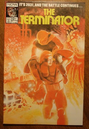 The Terminator #13 comic book - Now Comics