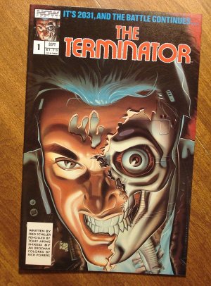 The Terminator #1 comic book - Now Comics, NM condition