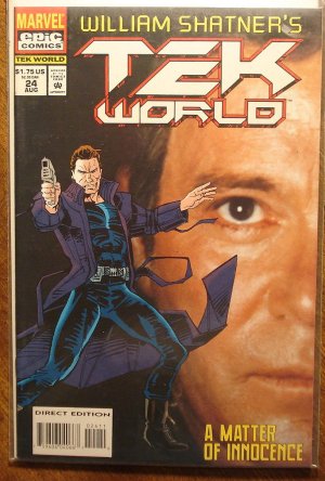 William Shatner's Tek World #24 comic book - Marvel comics