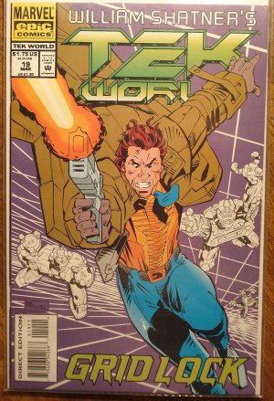 William Shatner's Tek World #19 comic book - Marvel comics