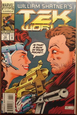 William Shatner's Tek World #13 comic book - Marvel comics