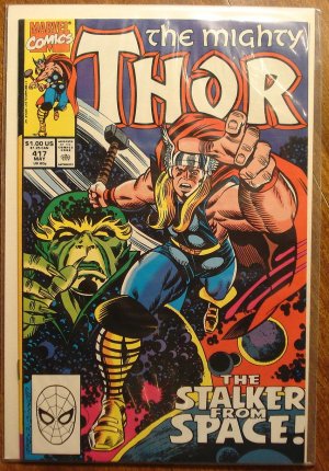 The Mighty Thor #417 comic book - Marvel Comics