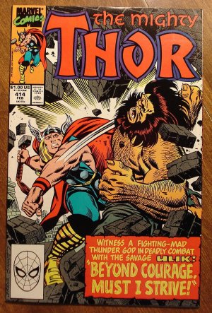 The Mighty Thor #414 comic book - Marvel Comics