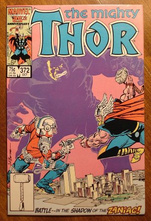The Mighty Thor #372 comic book - Marvel Comics