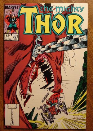 The Mighty Thor #361 comic book - Marvel Comics