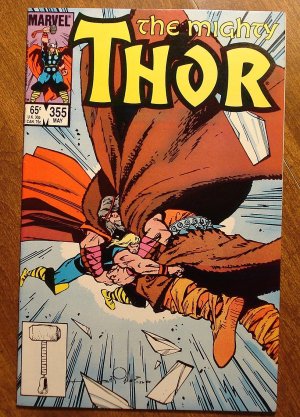 The Mighty Thor #355 comic book - Marvel Comics