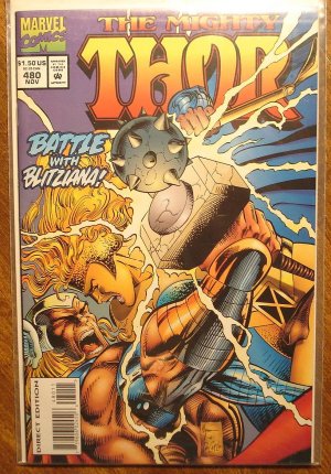 The Mighty Thor #480 comic book - Marvel Comics