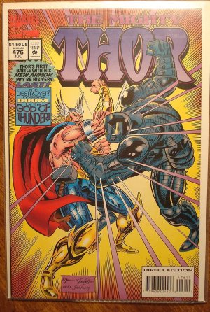 The Mighty Thor #476 comic book - Marvel Comics