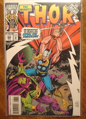 The Mighty Thor #466 comic book - Marvel Comics