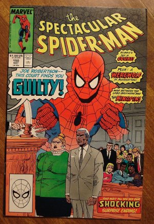 Peter Parker, The Spectacular Spider-man (spiderman) comic book #150 Marvel Comics