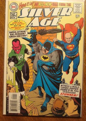 Silver Age #1 comic book - DC Comics, Super-Luthor, Bat-Penguin, more