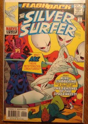 Flashback: Silver Surfer #1 comic book - Marvel Comics
