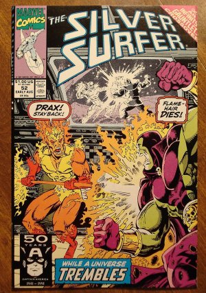 Silver Surfer #52 comic book - Marvel Comics
