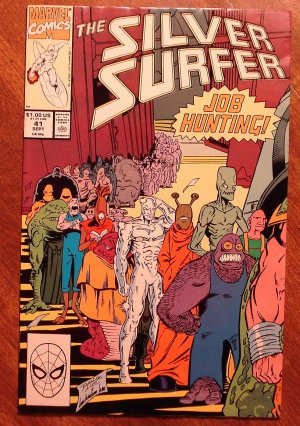 Silver Surfer #41 comic book - Marvel Comics
