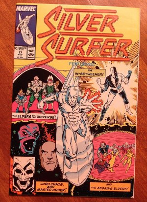 Silver Surfer #17 comic book - Marvel Comics