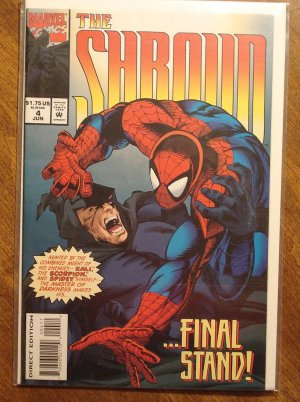 The Shroud #4 comic book - Marvel Comics