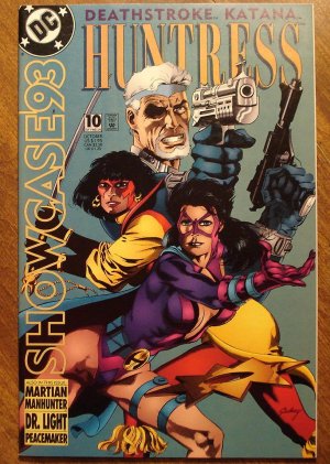 Showcase '93 #10 comic book - DC Comics, Huntress, Deathstroke