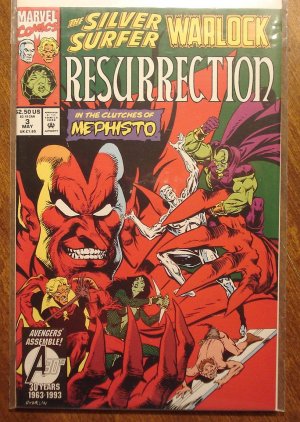 Silver Surfer / Warlock: Resurrection #3 comic book - Marvel Comics