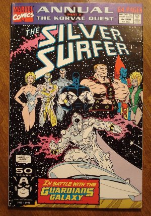 Silver Surfer Annual #4 comic book - Marvel Comics