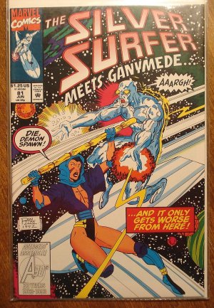 Silver Surfer #81 comic book - Marvel Comics