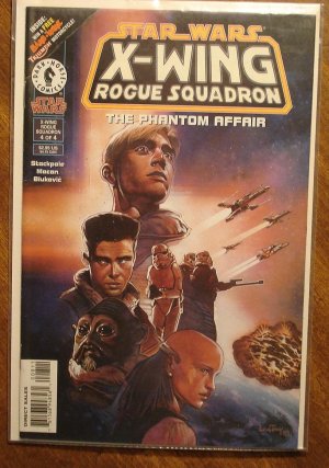 Star Wars: X-Wing Rogue Squadron: The Phantom Affair #4 comic book - Dark Horse Comics