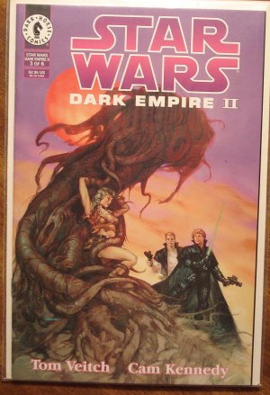 Star Wars: Dark Empire #4 comic book - Dark Horse Comics