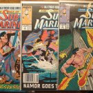 The Saga of the Sub-Mariner #'s 2, 3, 4 comic book - Marvel comics