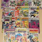 Strikeforce Morituri #'s 1 - 9, 12, 13, 16, 17, 18, 20, 22, 26, 28 Marvel comic books