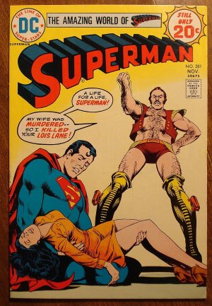 Superman #281 (1974) comic book - DC Comics