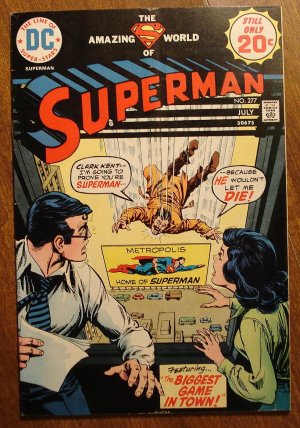 Superman #277 (1974) comic book - DC Comics