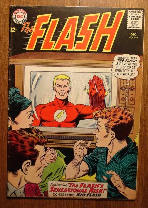 The Flash #149 (1964) comic book - DC Comics with Kid Flash
