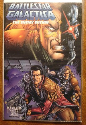 Battlestar Galactica: The Enemy Within #3 comic book - Maximum Press