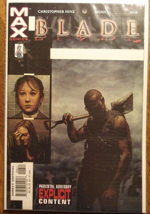 Blade the Vampire Hunter #6 comic book - Marvel 'MAX' Comics