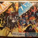 Blaze: Legacy of Blood #1 & 2 comic book - Marvel Comics