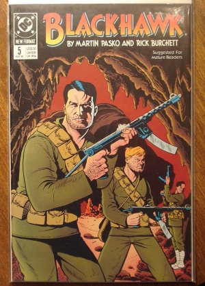 Blackhawk #5 (1980's) comic book - DC Comics